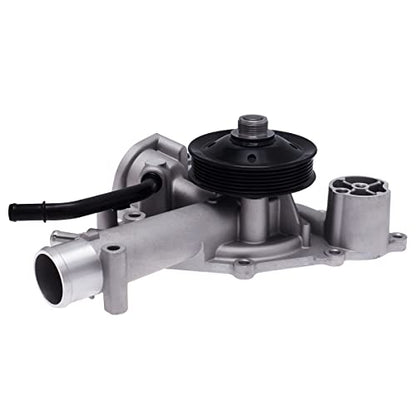AUQDD AW6341 Professional Water Pump Kit w/Gasket (For 5.7L Gas VIN:T) Fit For 2009 Chrysler Aspen /09-18 Dodge Ram 1500,Ram 2500 Ram 3500 (Replace # 53022192AF 53022192AJ 43559) - size: AW6341