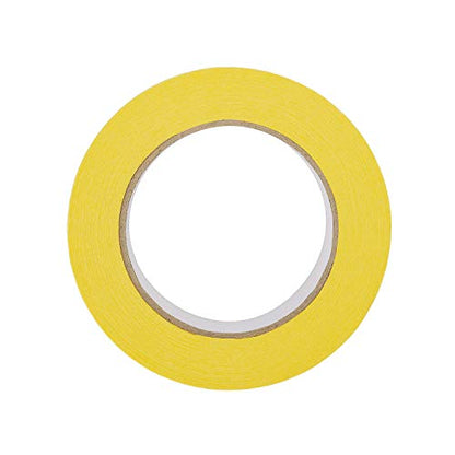 Lichamp 36mm x 55m Yellow Automotive Masking Tape for Painting, Auto Body Yellow Painters Tape for Car Detailing, 1.4 inch x 60 Yards - size: 1.42 inches