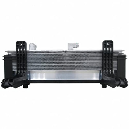 For Chevy Silverado 2500/3500 HD 2015 16 17 18 2019 Automatic Transmission Oil Cooler | Auxiliary | 19.69 x 3.28 x 1.26 In. Core | 6.0L | Replacement For GM4050130, 84173162