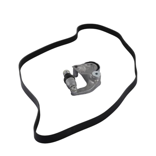 Serpentine Drive Belt and Tensioner Component Kit For Honda Civic 07-11 - size: For Honda Civic 1.8L CNG GAS With AC