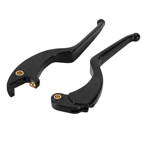 Brake Clutch Lever Set Compatible with Indian Scout - color: Black（Style 1）