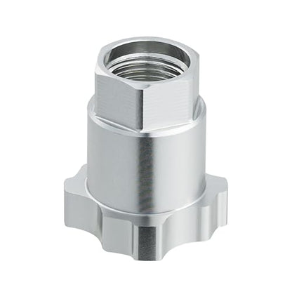 InoKraft Paint System Spray Gun Adapter F16*1.5, 16 mm Female, 1.5 mm Thread, Compatible with InoKraft D1 LVLP, Harbor Freight Central Pneumatic HVLP Gravity Feed Air Spray Gun, AEROPRO R500, Iwata - size: 16mm Female 1.5mm Thread