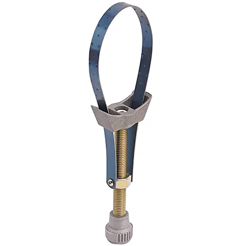 AHL Car Auto Oil Filter Removal Tool Strap Wrench 60mm To 120mm Diameter Adjustable Compatible with Car, Truck, Honda Yamaha Suzuki
