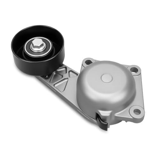 IRONTEK Belt Tensioner Pulley Assembly 38274 fit for Ford (2003-2014 for E-150/2002-2005 Excursion/ 2002-2014 Expedition/2002-2010 Explorer), fit for Lincoln 2002-2014 Navigator #1L2E6B209CA - size: 38274