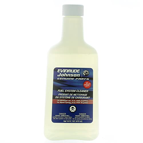 Johnson Evinrude Fuel Systems Cleaner 12-oz- 2 or 4 Cycle