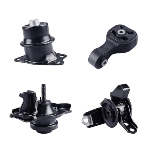 Engine Motor Mount Set & Trans Mount ,Replaces AM500 A65001HY A4563 A65012 - size: 09-14 Honda Fit 1.5L L4