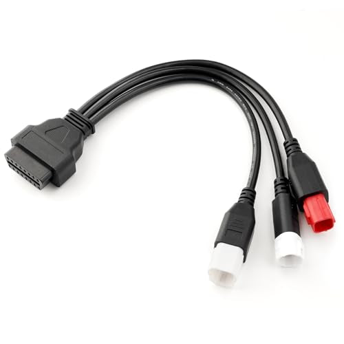 3-in-1 OBD2 Diagnostic Adapter for Yamaha Kline Euro5 Motorcycle - size: 12.99inch