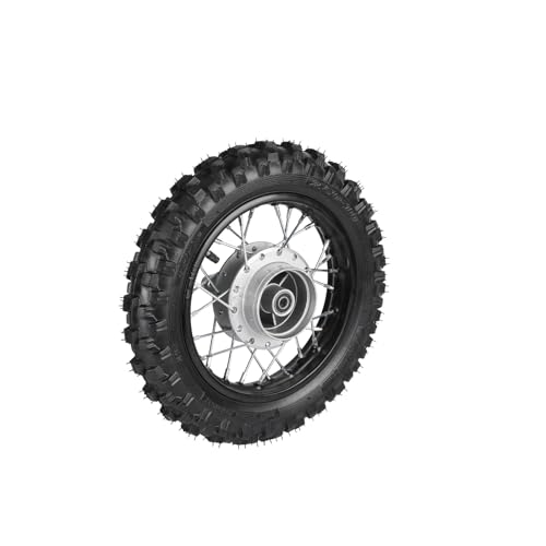 10" Rear Wheel 2.50-10 Tire Rim Drum Brake with 420 Sprocket 37T for CRF50 TTR50 XR50 Dirt Bike