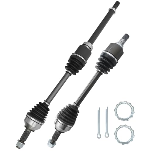 Betthand Front CV Axle Set Fit for 2007-2012 Nissan Altima Auto CVT Trans - size: 666262+666264