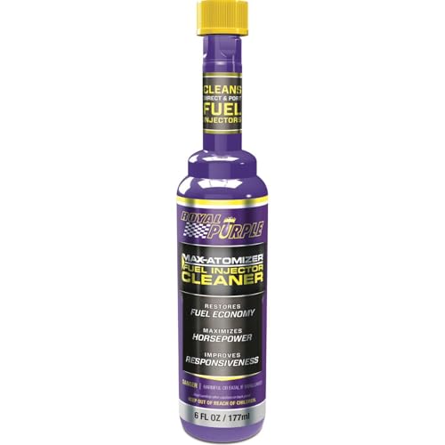 Max Atomizer Fuel Additive | Injector Cleaner & Fuel Stabilizer | 6 oz Gas Bottle Set of 12