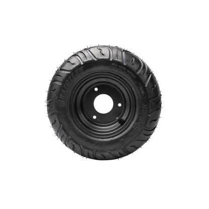 2pcs 13x5.00-6 Tire and Wheel Rim Assembly 13x5-6 Lawn Mower Tire 3 Lug Rim 6" Go Kart Wheels Road Tire Tubeless for ATV Quad Buggy 4 Wheeler Scooter Mini Bike Garden Tractor Snow Blower