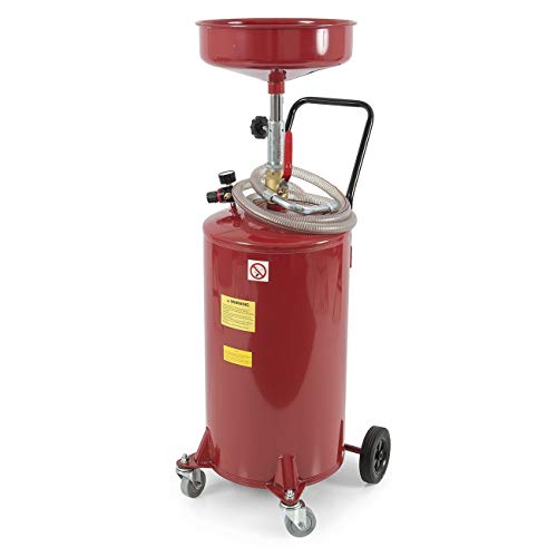 ARKSEN 20 Gallon Waste Oil Change Tank, Red