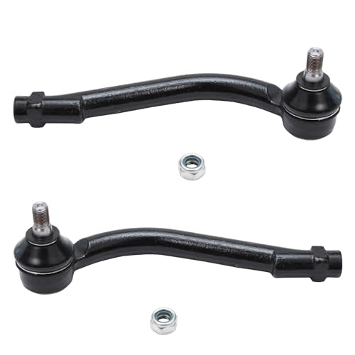 Detroit Axle - 4pc Front Wheel Bearing Hubs Tie Rods for 2011-2013 - size: 4SW42644/Kit