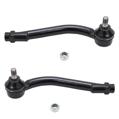 Detroit Axle - 4pc Front Wheel Bearing Hubs Tie Rods for 2011-2013 - size: 4SW42644/Kit