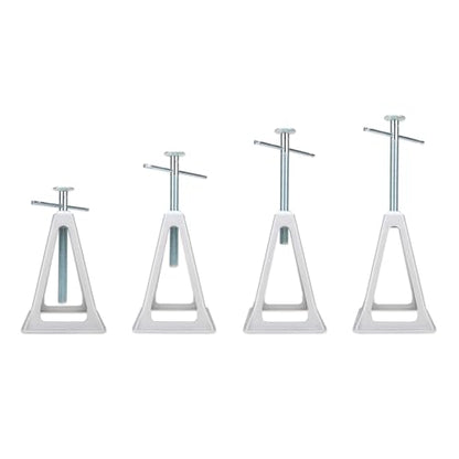 Camco Aluminum Stack Jacks — Stabilize & Position Your RV, Trailer Or Camper —Supports Up to 6,000 lb — Extends 11" - 17" — Pack of 4 (44560) - style: Pack of 4