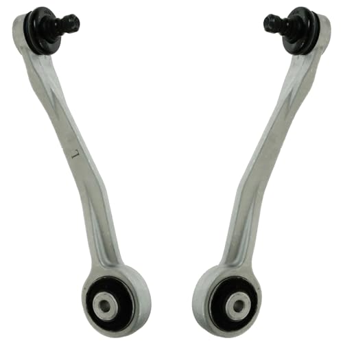 Detroit Axle - 2pc Front Upper Rearward Control Arms for Audi A4 A5 Quattro - size: 521-253_521-254/ PAIR