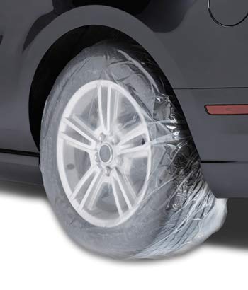 Slip-N-Grip Tire Masker, Large, Paintable, Contoured 50ct