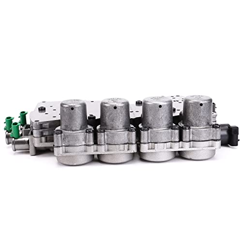 5L40E 5-speed Transmission Vavle Body Solenoids & Plate Refuribsh Compatibile with B-M-W Cadilla-c Pontiac Saturn