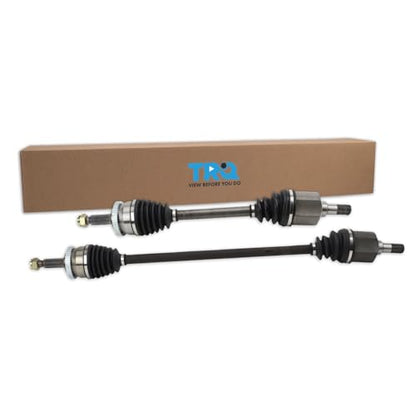 TRQ Front Driver and Passenger Side CV Axle Assembly Set 2 Piece - style: CSA36017