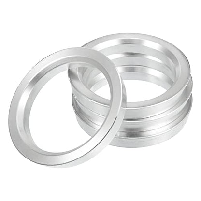 X AUTOHAUX 4pcs OD 70.6mm to ID 54.1mm Aluminium Alloy Car Hub Centric Rings Wheel Bore Center Spacer - size: 54.1mm