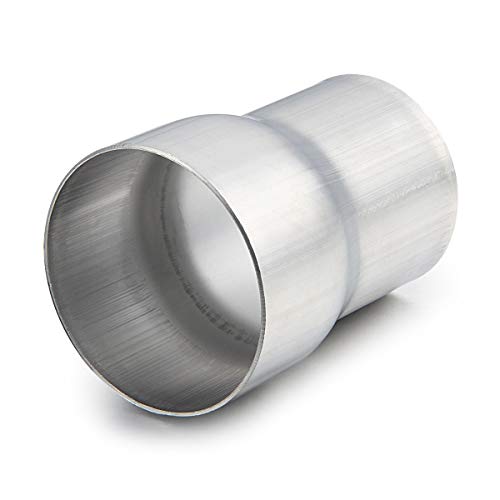 A-KARCK Exhaust Adapter Connector 2.5" OD to 3" ID, Exhaust Pipe Reducer 304 Stainless Steel, 4" Overall Length - size: 2.5" OD to 3" ID