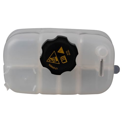 TRQ Coolant Reservoir Assembly Expansion Tank Overflow Bottle with Cap - style: ECA51638
