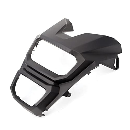 Mokuo Motorcycle Black ABS Bodywork Headlight Cover Fit For Honda Grom Msx125 SF 2016-2020 Fairings Kit Parts - style: Head Light Cover