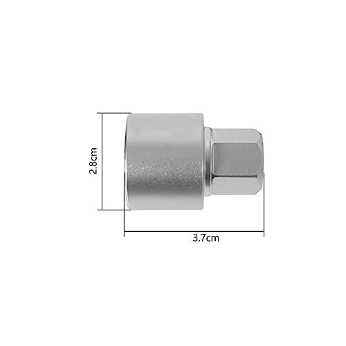 Shkalacar Wheel Lock Lug Nut Screw Socket Wrench Tool Security Master Locking Key 805 / E 17mm Socket Replacement for Audi A6 A3 A4 A5 TT - size: 805 E