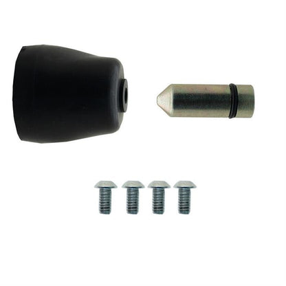 Speedway Motors Power Brake Booster Conversion Kit Compatible with 1973–1987 Chevy Truck, 8” Dual Black Booster, 1” Bore Oval Master Cylinder, Adjustable Left-Mount Valve