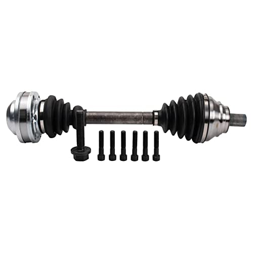 TRQ Front Left CV Axle Shaft - style: CSA32576