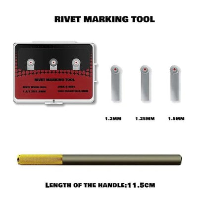 Model Rivet Maker Tool with Handle for Model Hobby Craft Building Accessories Tool - size: RM-S3