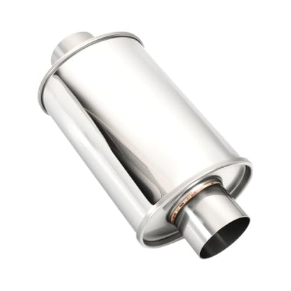 2.75'' Inch Ultra Quiet Exhaust Resonator,Performance Muffler Resonator 2.75" Inlet 2.75" Outlet 14" Overall Length T304 Stainless Steel Universal Fitment - size: 2.75''Inch