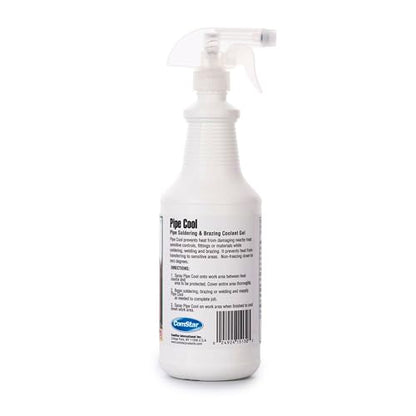 Pipe Cool 1 qt Spray-On Soldering & Brazing Coolant Gel, Bio-Safe