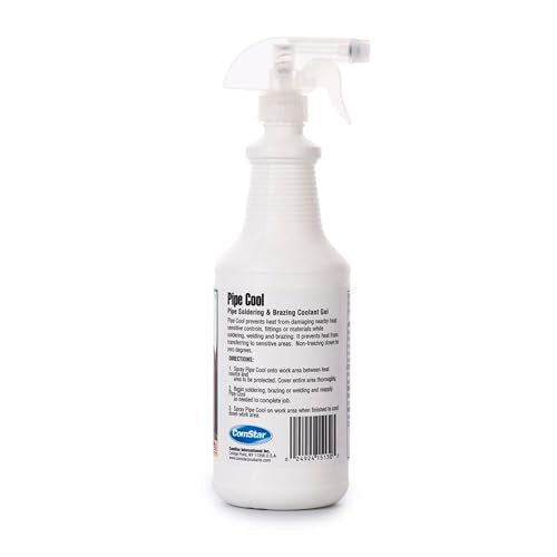Pipe Cool 1 qt Spray-On Soldering & Brazing Coolant Gel, Bio-Safe