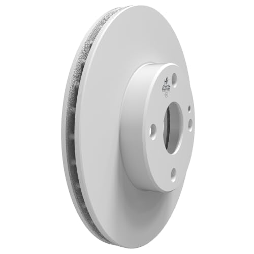 Metrix Premium Chassis Parts - 255 mm Front Coated Vented Disc Brake Rotors - size: 92001MT