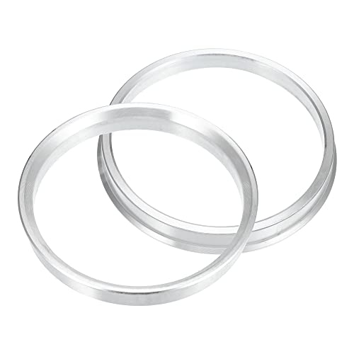 X AUTOHAUX 4pcs OD 78.1mm to ID 71.1mm Aluminum Alloy Hub Centric Rings - size: 78.1mm-71.1mm
