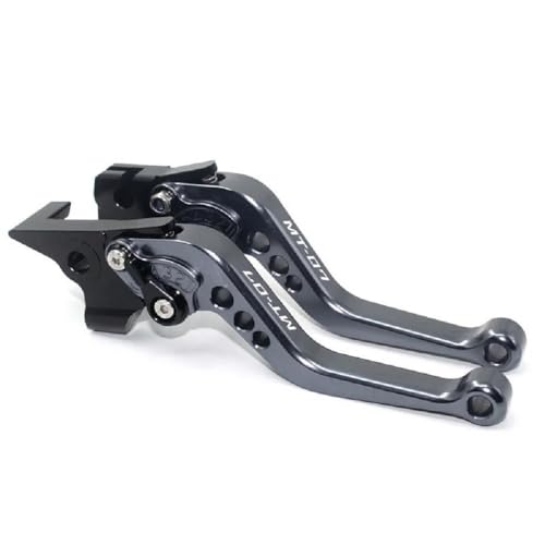 MT07 MT 07 MT-07 2014-2024 2015 for Motorcycle CNC Accessories Short Brake Clutch Levers Adjustable Titanium - color: Titanium