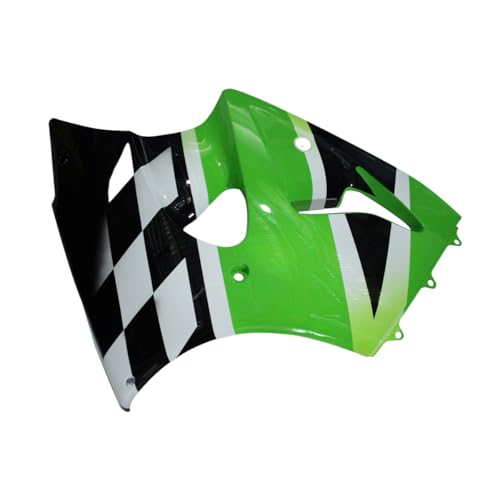 Black White Green Fairing Kit for Kawasaki 2000-2002 ZX6R ZX600J Bodywork - color: Green Black White