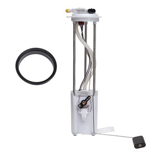 Fuel Pump Compatible with Chevy Silverado GMC Sierra 1999 2000 2001 2002 2003 2004 4.3L 4.8L 5.3L 6.0L 8.1L Replace E3500M with Pressure Sensor and Seal Ring - color: E3500M