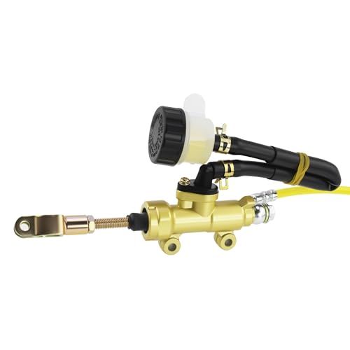 PRO BAT Rear 110cc 125cc Hydraulic Brake Caliper Master Cylinder Kit - color: Golden