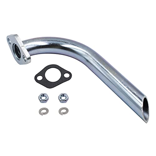 Exhaust Straight Header Pipe for Coleman CT200U-EX CT200-EX Minibike Custom