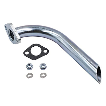 Exhaust Straight Header Pipe for Coleman CT200U-EX CT200-EX Minibike Custom