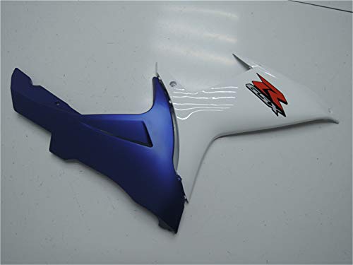 YTL Blue White Black Full Fairing Fit for Suzuki 2011-2026 GSXR 600/750 - color: 001 Blue White Black