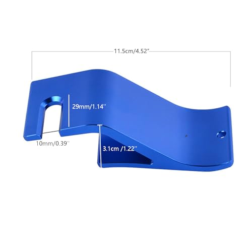 Motorcycle Tire Holder Hook Tool,Off-Road Tire Removal Install Assistance Changer Tool for Dirt Bike,Tire Changing Tool for CRF CR KXF KX YZF YZ RM RMZ DRZ - color: blue