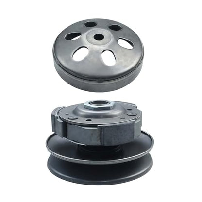 GY6 125cc/150cc Rear Clutch，Clutch Kits and Variator Assembly with 743+842 belt Compatible for 4-Stroke Engine Scooter ATV Taotao Roketa Sunl