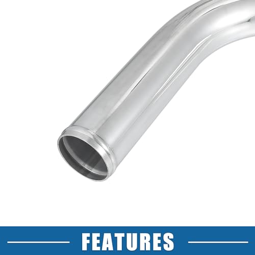 90 Degree L Shape Bend Elbow Intercooler Pipe 2.25" OD 57mm OD - size: 57MM/2.25INCH OD