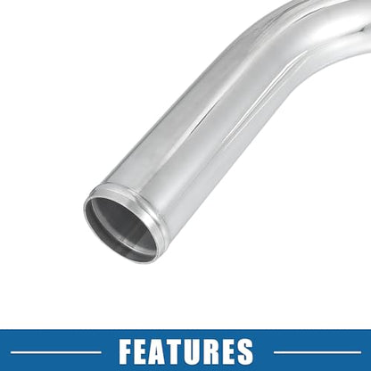 90 Degree L Shape Bend Elbow Intercooler Pipe 2.25" OD 57mm OD - size: 57MM/2.25INCH OD