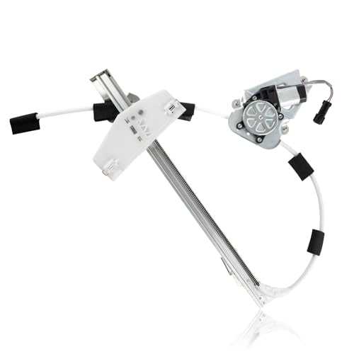 Front Driver Power Window Regulator with Motor Assembly Compatible for Jeep Liberty KJ 2002-2006 Left Replace 741-526 55360031AM 55360031AB 55360031AG(Ball Stud Style Only) - size: Front Left