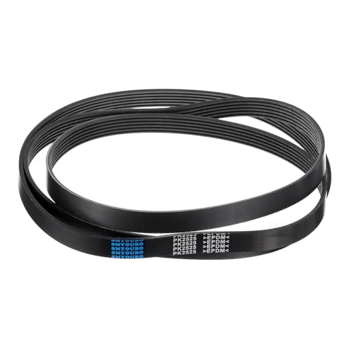 uxcell 6K994/6PK2525 Serpentine Belt 6 Ribs 2525mm Length x 21mm Width x 5mm Height, EPDM Poly V Belt, Multi Wedge Micro V Belt for Vehicle - size: 6PK2525