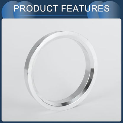 Hub Centric Rings, 56.6mm ID to 67.1mm OD Vehicle Wheel Hubrings Aluminum Alloy, 4 Pcs - size: 56.6mm to 67.1mm